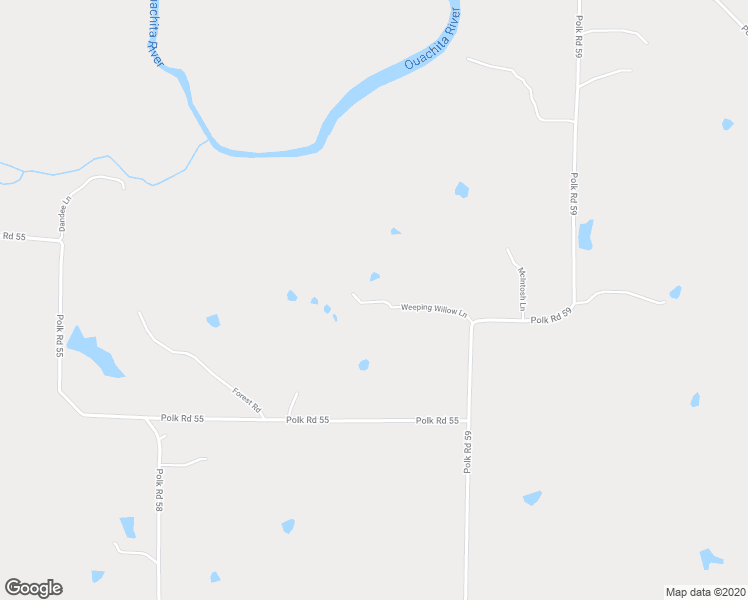 map of restaurants, bars, coffee shops, grocery stores, and more near 407 Polk Road 59 in Mena