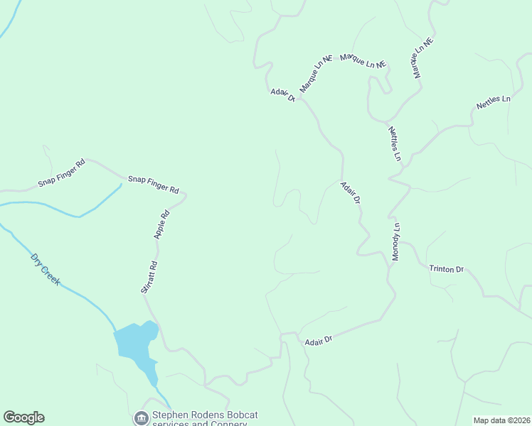 map of restaurants, bars, coffee shops, grocery stores, and more near 167 Jasmine Drive in Ranger