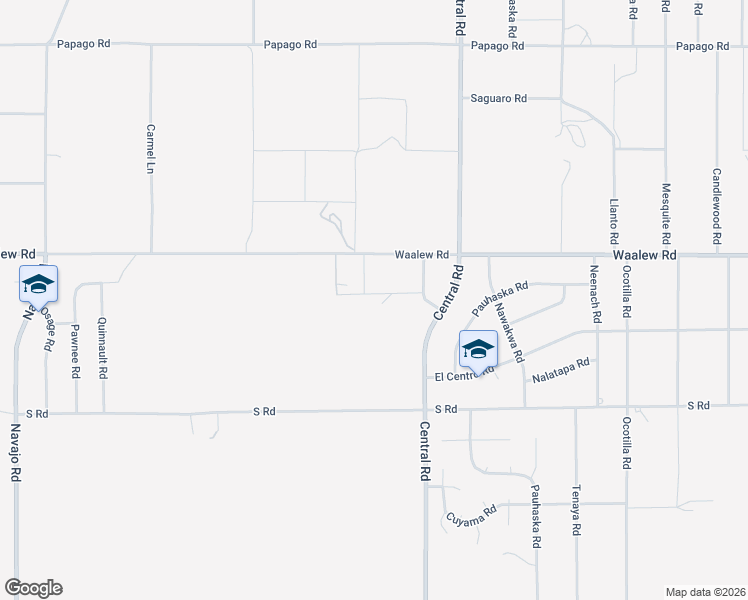 map of restaurants, bars, coffee shops, grocery stores, and more near 22300 Huasna Road in Apple Valley
