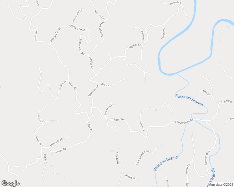 map of restaurants, bars, coffee shops, grocery stores, and more near 866 Bolster Lane Northeast in Ranger