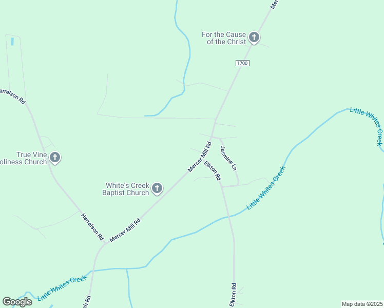 map of restaurants, bars, coffee shops, grocery stores, and more near 41 Pear Tree Lane in Clarkton