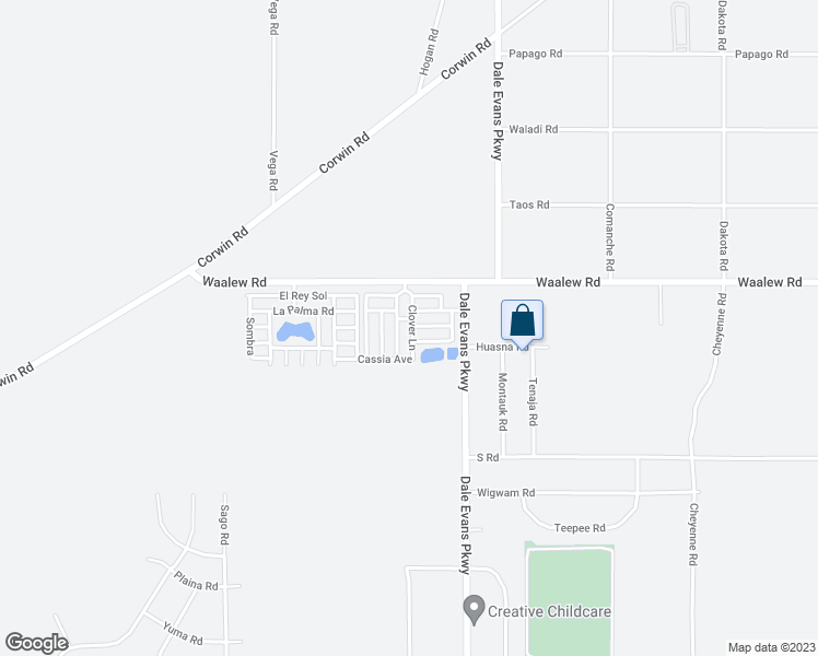 map of restaurants, bars, coffee shops, grocery stores, and more near 20843 Waalew Road in Apple Valley