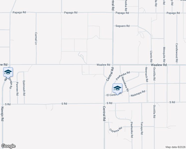 map of restaurants, bars, coffee shops, grocery stores, and more near 22300 Huasna Road in Apple Valley