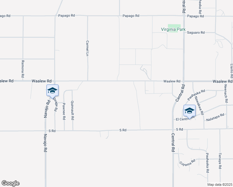 map of restaurants, bars, coffee shops, grocery stores, and more near 22149 Waalew Road in Apple Valley
