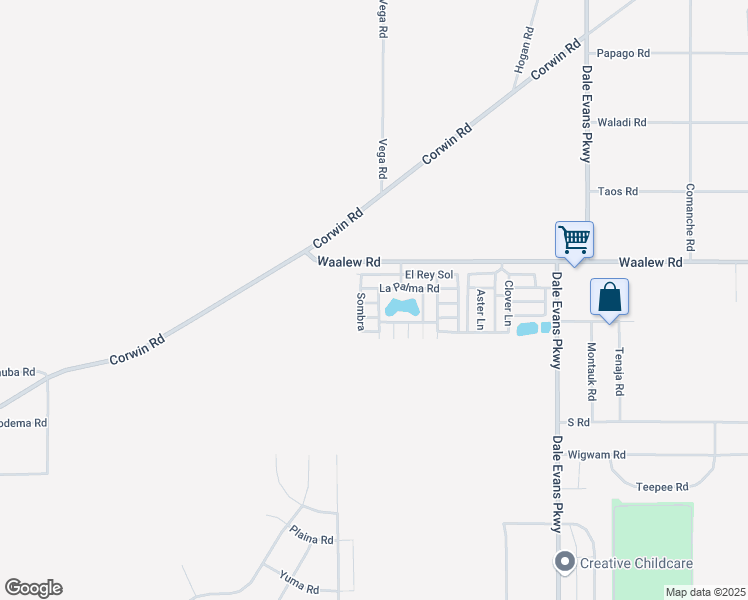 map of restaurants, bars, coffee shops, grocery stores, and more near 20683 Waalew Road in Apple Valley