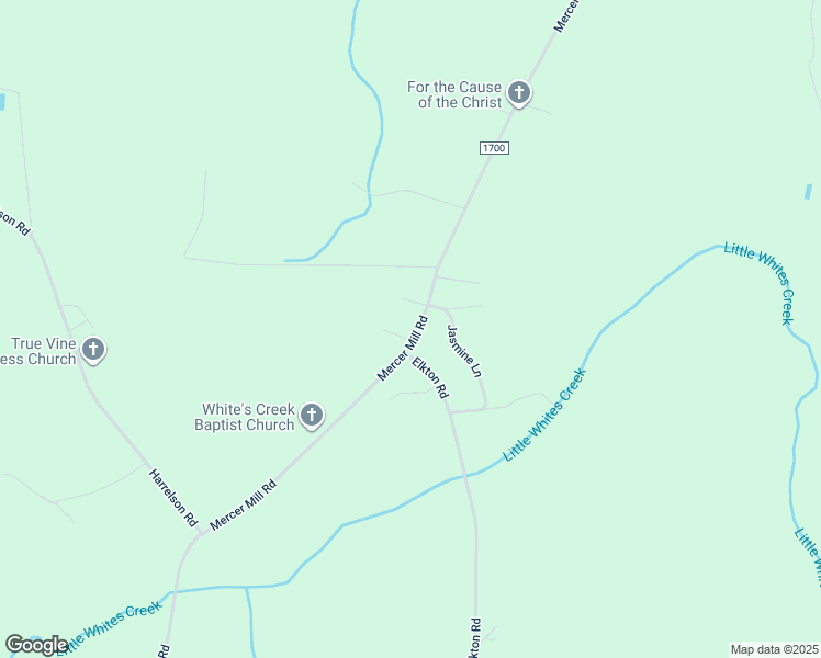 map of restaurants, bars, coffee shops, grocery stores, and more near 5716 Mercer Mill Brown Marsh Road in Clarkton