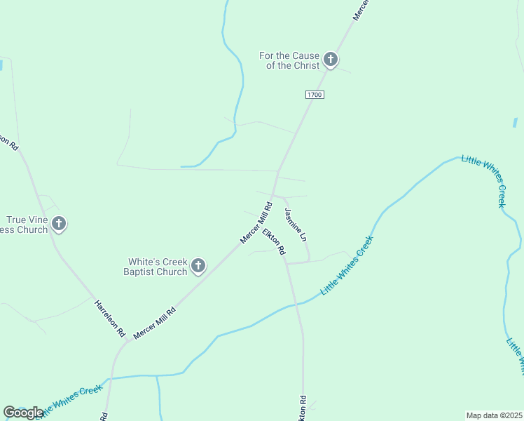 map of restaurants, bars, coffee shops, grocery stores, and more near 5716 Mercer Mill Brown Marsh Road in Clarkton