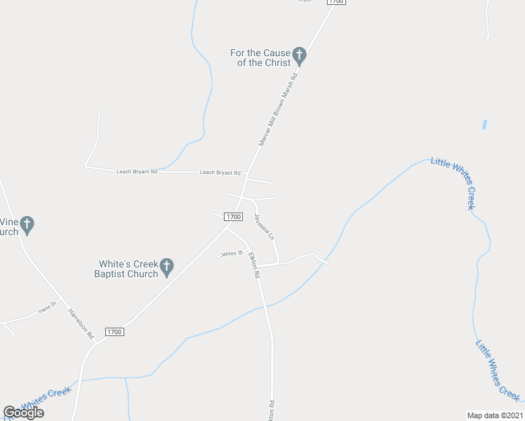 map of restaurants, bars, coffee shops, grocery stores, and more near 71 Jasmine Lane in Clarkton