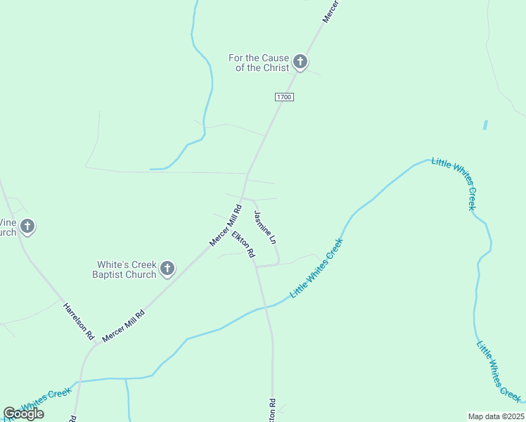 map of restaurants, bars, coffee shops, grocery stores, and more near 71 Jasmine Lane in Clarkton
