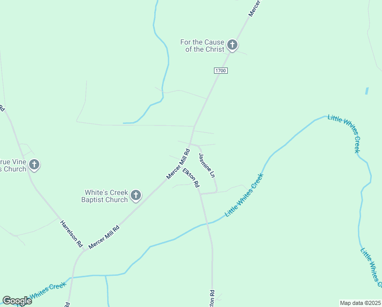 map of restaurants, bars, coffee shops, grocery stores, and more near 5685 Mercer Mill Brown Marsh Road in Clarkton