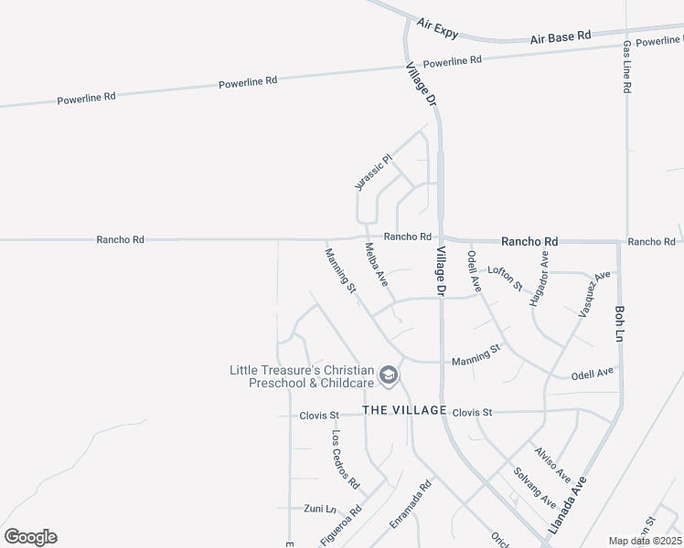 map of restaurants, bars, coffee shops, grocery stores, and more near 16800 Manning Street in Victorville