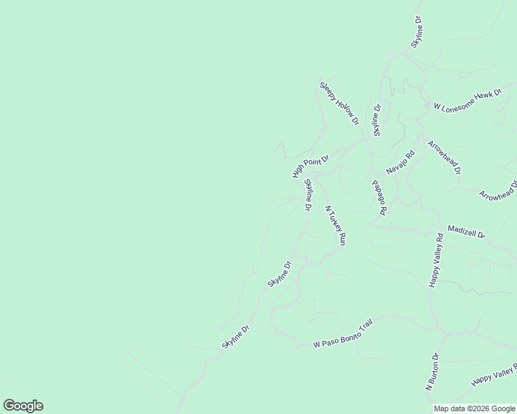 map of restaurants, bars, coffee shops, grocery stores, and more near 1010 Westview Drive in Prescott