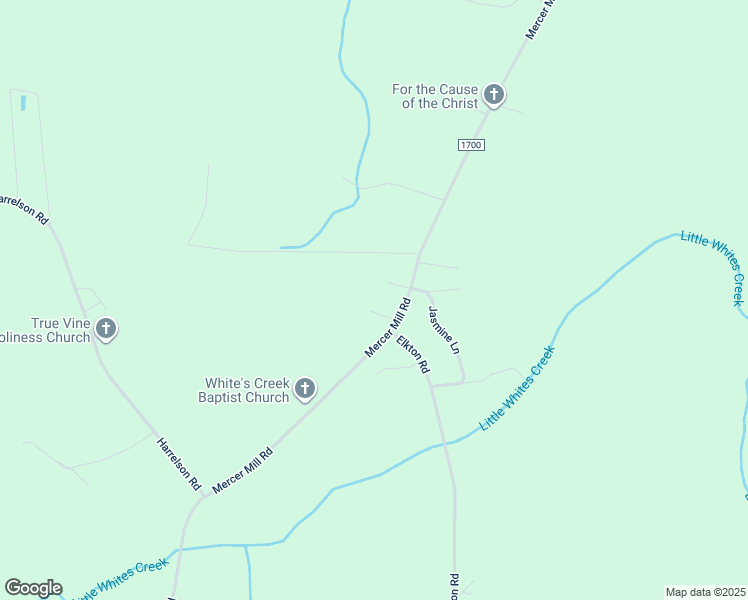 map of restaurants, bars, coffee shops, grocery stores, and more near 54 Pear Tree Lane in Clarkton