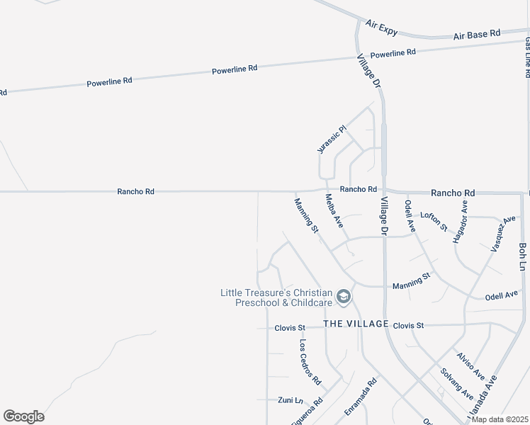 map of restaurants, bars, coffee shops, grocery stores, and more near 16815 El Evado Road in Victorville
