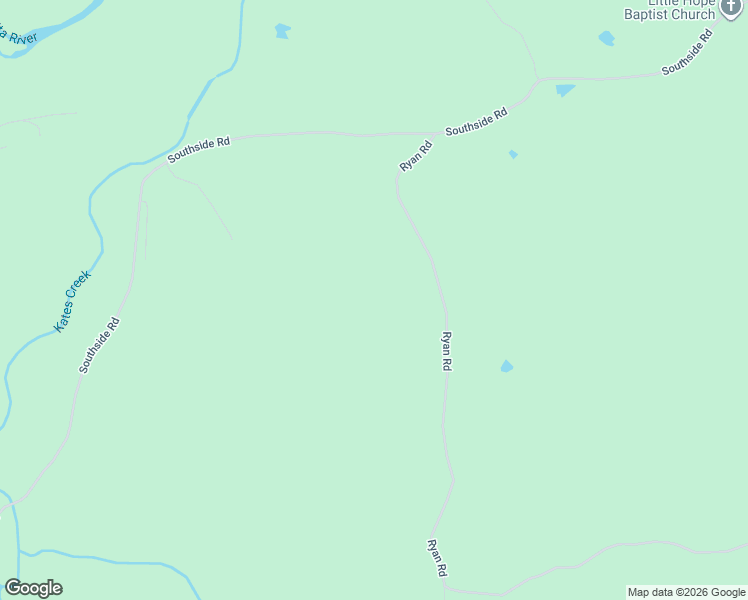 map of restaurants, bars, coffee shops, grocery stores, and more near 227 Ryan Road in Oden