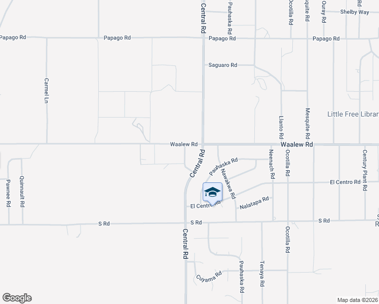map of restaurants, bars, coffee shops, grocery stores, and more near 22520 Waalew Road in Apple Valley