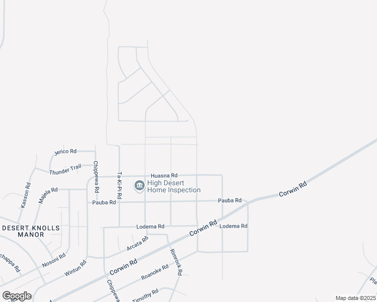map of restaurants, bars, coffee shops, grocery stores, and more near Choco Road in Apple Valley