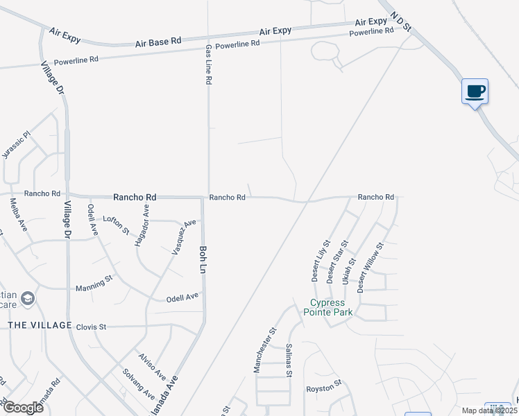 map of restaurants, bars, coffee shops, grocery stores, and more near in Victorville