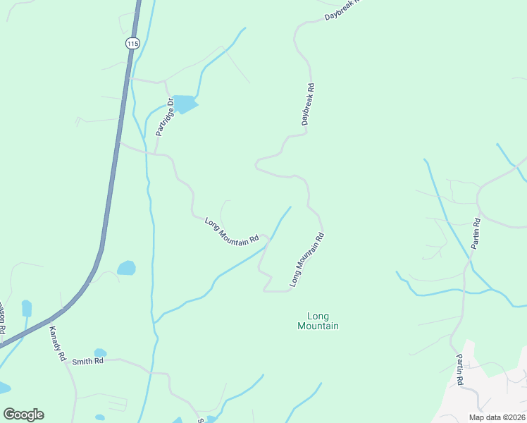 map of restaurants, bars, coffee shops, grocery stores, and more near 705 Long Mountain Road in Cleveland