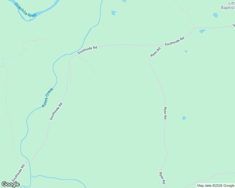 map of restaurants, bars, coffee shops, grocery stores, and more near 500 Southside Road in Oden