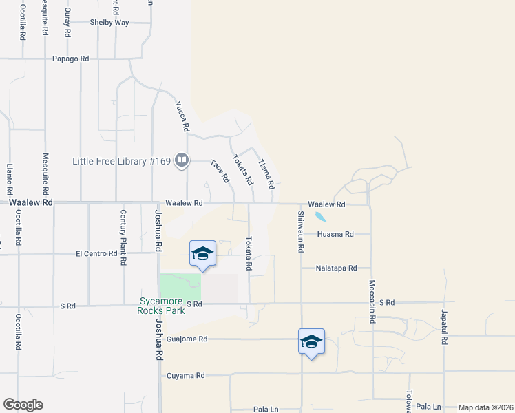 map of restaurants, bars, coffee shops, grocery stores, and more near 23470 Waalew Road in Apple Valley