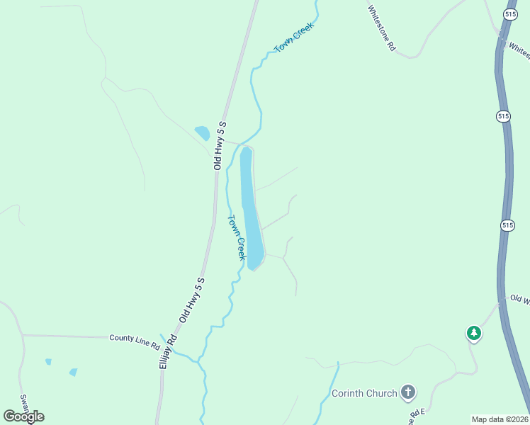 map of restaurants, bars, coffee shops, grocery stores, and more near 133 Jump Street in Talking Rock