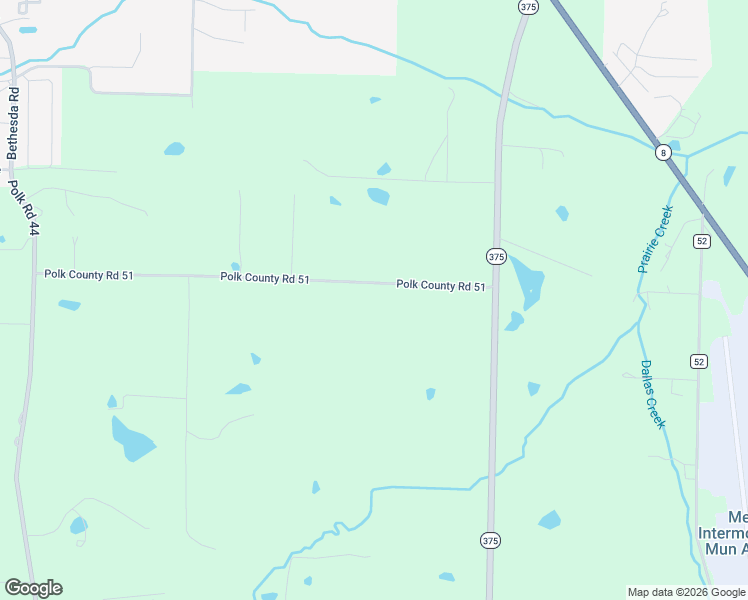 map of restaurants, bars, coffee shops, grocery stores, and more near 151 Polk County Road 51 in Mena
