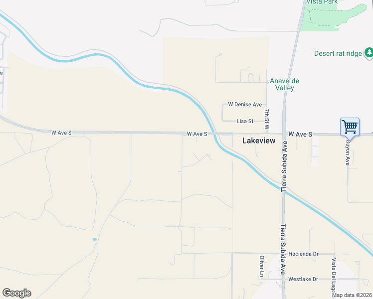 map of restaurants, bars, coffee shops, grocery stores, and more near 37159 Felicitas Avenue in Palmdale