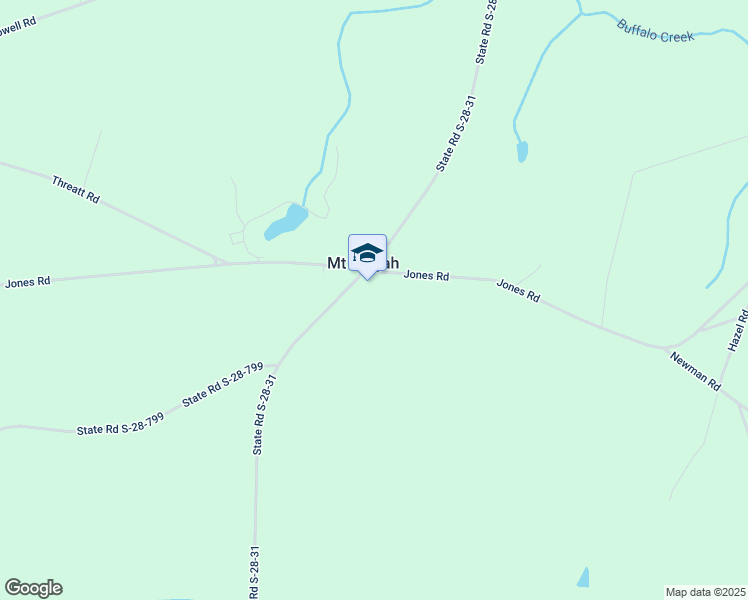 map of restaurants, bars, coffee shops, grocery stores, and more near 5160 State Road S-28-31 in Kershaw