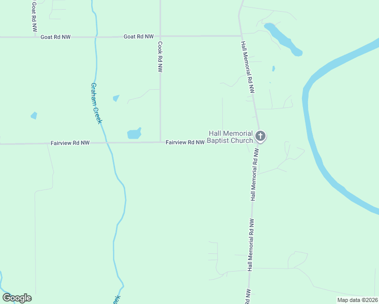 map of restaurants, bars, coffee shops, grocery stores, and more near 252 Fairview Road Northwest in Calhoun