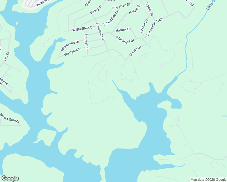 map of restaurants, bars, coffee shops, grocery stores, and more near 1044 Trailwinds Drive in Westminster