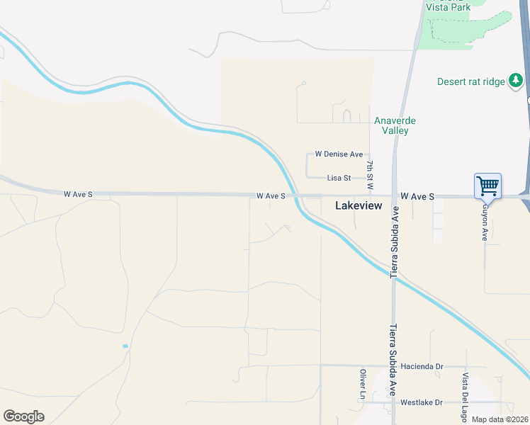 map of restaurants, bars, coffee shops, grocery stores, and more near 37159 Felicitas Avenue in Palmdale