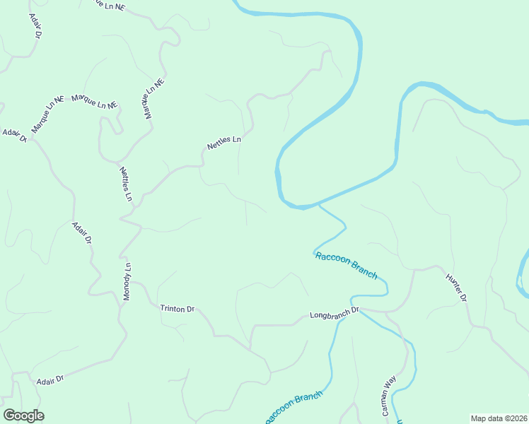map of restaurants, bars, coffee shops, grocery stores, and more near Greenwood Circle in Ranger