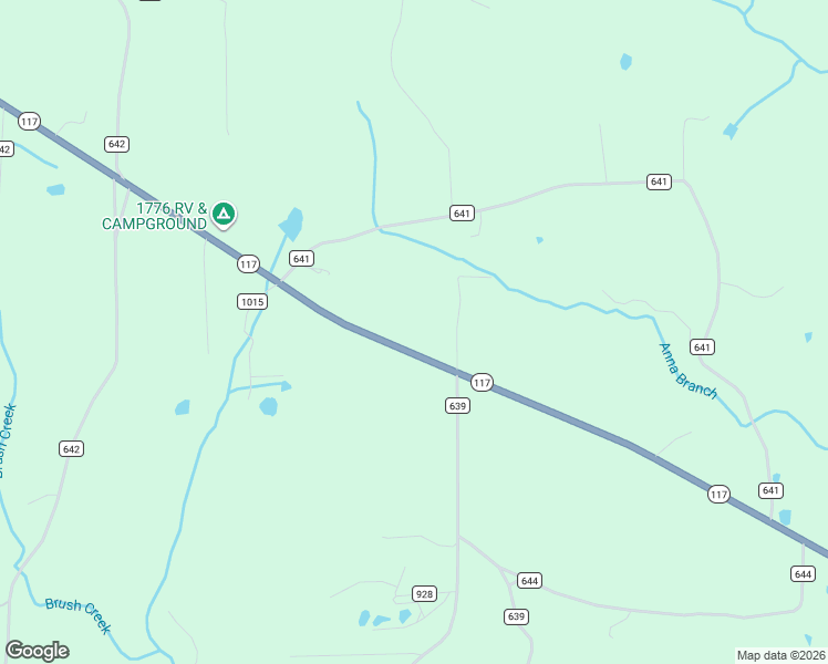 map of restaurants, bars, coffee shops, grocery stores, and more near 3423 Alabama 117 in Mentone