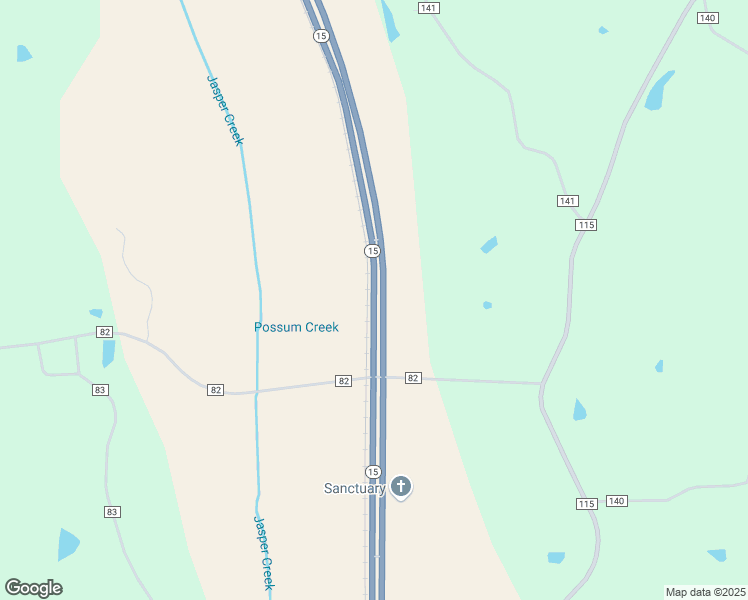 map of restaurants, bars, coffee shops, grocery stores, and more near 1021 Mississippi 15 in Blue Mountain