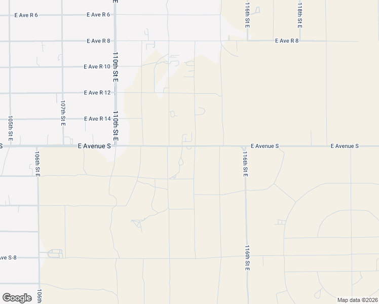 map of restaurants, bars, coffee shops, grocery stores, and more near 11240 East Avenue S in Littlerock