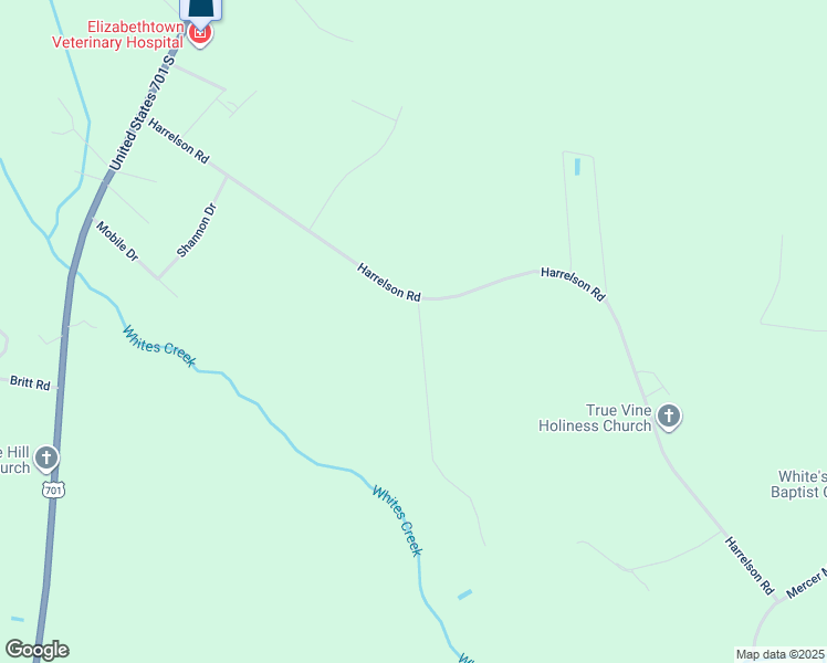 map of restaurants, bars, coffee shops, grocery stores, and more near in Bladenboro