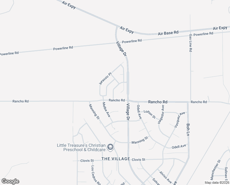 map of restaurants, bars, coffee shops, grocery stores, and more near 16943 Grand Triassic Lane in Victorville