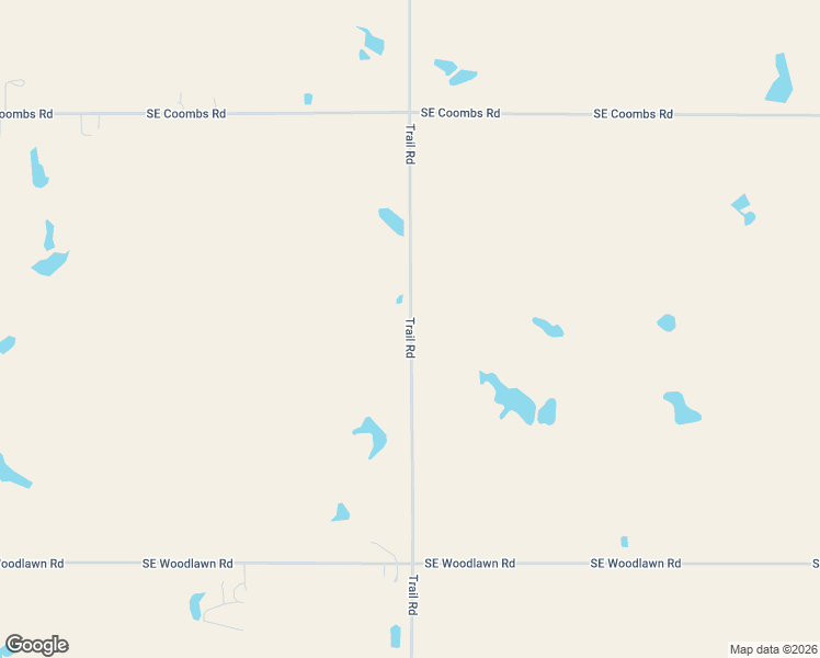 map of restaurants, bars, coffee shops, grocery stores, and more near Trail Road in Lawton