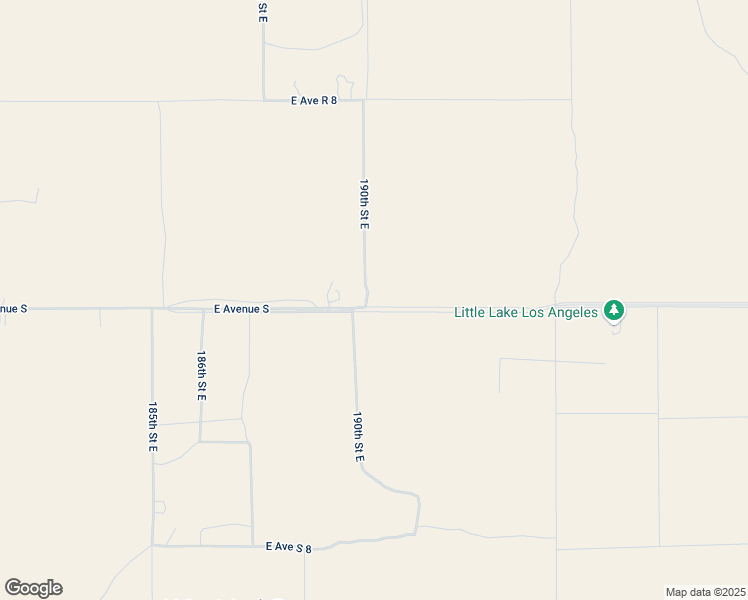 map of restaurants, bars, coffee shops, grocery stores, and more near Avenue South in Palmdale