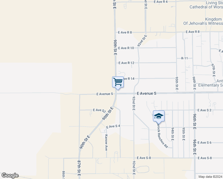 map of restaurants, bars, coffee shops, grocery stores, and more near in Littlerock