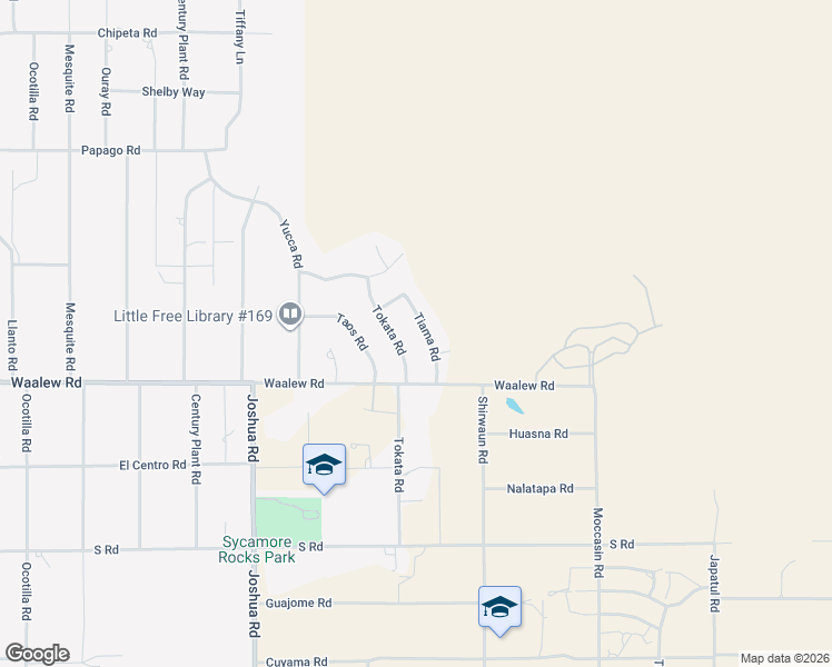 map of restaurants, bars, coffee shops, grocery stores, and more near 16991 Tokata Road in Apple Valley