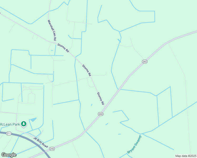 map of restaurants, bars, coffee shops, grocery stores, and more near 324 Storms Road in Bladenboro