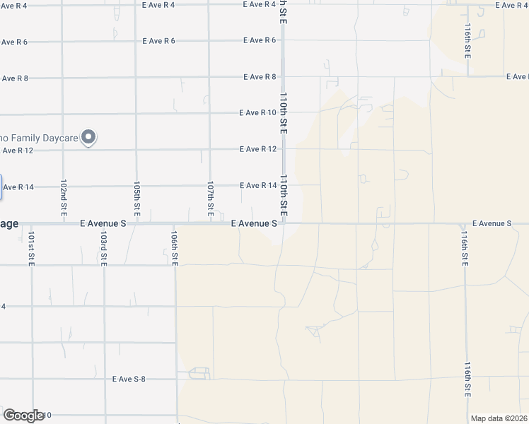 map of restaurants, bars, coffee shops, grocery stores, and more near 10811 East Avenue S in Littlerock