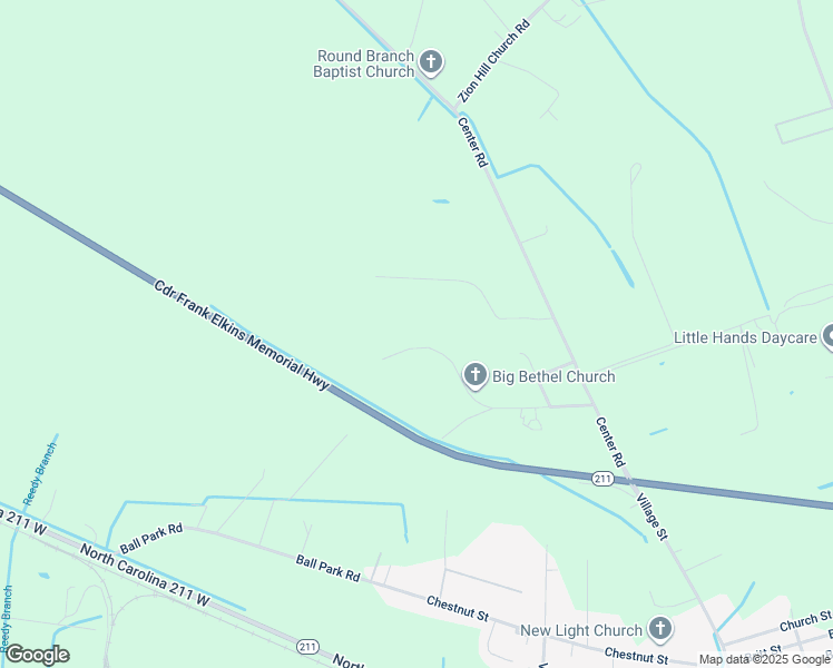 map of restaurants, bars, coffee shops, grocery stores, and more near 442 Round Branch Road in Bladenboro