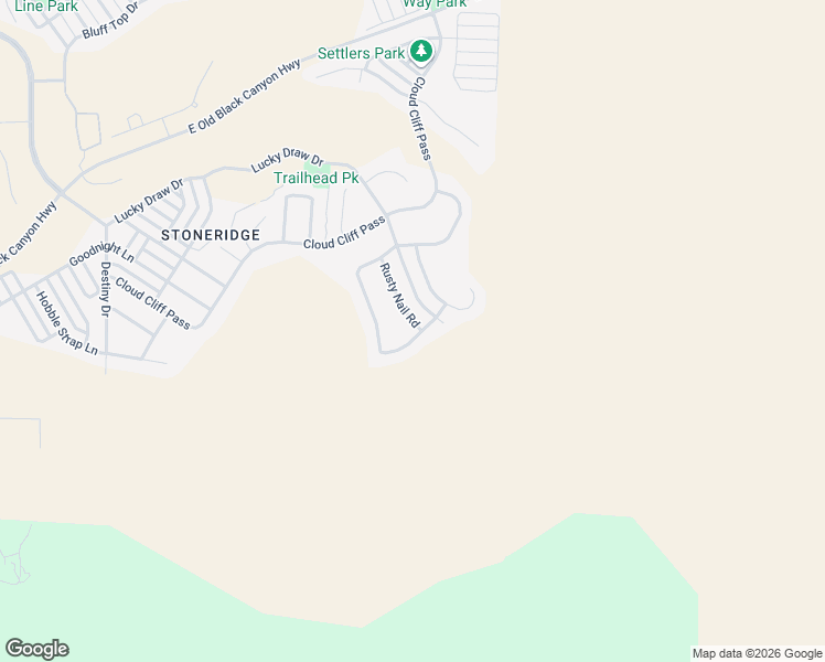 map of restaurants, bars, coffee shops, grocery stores, and more near 1076 Rusty Nail Road in Prescott Valley