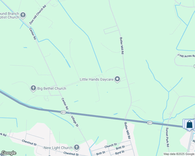 map of restaurants, bars, coffee shops, grocery stores, and more near 366 Lawrence Brown Road in Bladenboro