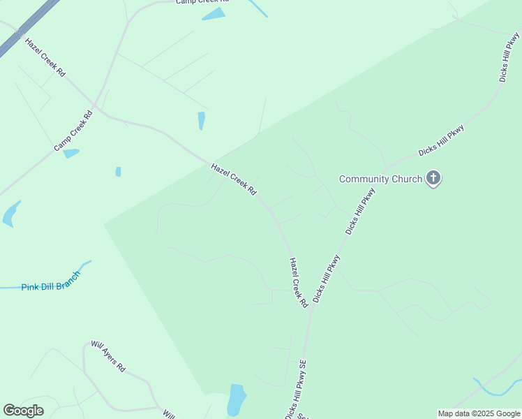 map of restaurants, bars, coffee shops, grocery stores, and more near 512 Hazel Creek Road in Mount Airy
