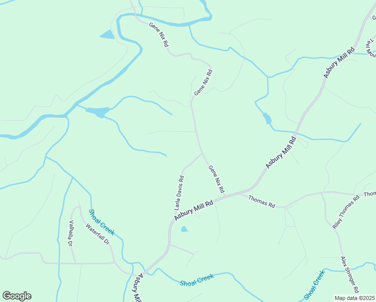 map of restaurants, bars, coffee shops, grocery stores, and more near 295 Larla Davis Road in Cleveland