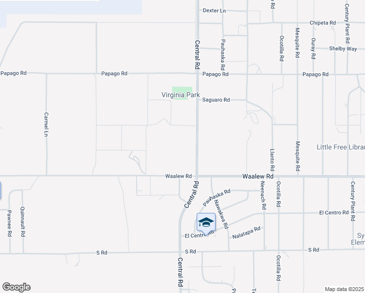 map of restaurants, bars, coffee shops, grocery stores, and more near 22472 Tinega Road in Apple Valley